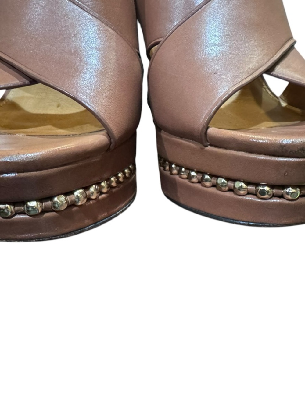 Coach Emily Wedge Slide Sandals in box - Picture 6 of 13